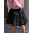 thumbnail image 2 of Women'S Y2k Bubble Skirts Pleated High Waist Puffy A Line Flared Mini Skirt, 2 of 7