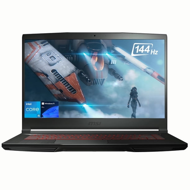 MSI GF63 Thin Gaming Laptop 15.6 11th Gen Intel 6-Core i5-11400H GeForce RTX 3050 32GB RAM 2TB SSD