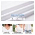 thumbnail image 4 of JYLFC Women T-Shirts Cold Shoulder V Neck Blouse Short Sleeve Tee, White 2XL, 4 of 6