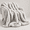 Frosted White Wolf-50"x60", variant on Home Luxury Faux Throw Blanket 60"x80" Ombre Sable Brown