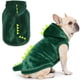 thumbnail image 1 of Sudadera con capucha Idepet para perro dinosaurio, cálido disfraz de forro polar, talla XL, 1 of 8