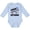 AE-Light Blue, variant on Inktastic Proud Grandson of a Veteran Veterans Day Boys Long Sleeve Baby Bodysuit