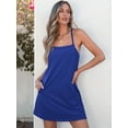 thumbnail image 2 of Vestido de tenis ANRABESS 2025, casual, holgado, de verano, azul real, 2 of 7