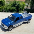 thumbnail image 3 of 2019 F-350 Dually, Ruby Red and Stone Gray - Greenlight 46070/48 - 1/32 Scale Diecast Model Toy Car, 3 of 7