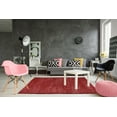 thumbnail image 2 of Ladole Rugs Solid Color Shaggy Meknes Durable Beautiful Turkish Indoor Small Runner Rug in Peach Orange, 3x5 (2'7" x 4'11", 80cm x 150cm), 2 of 5