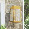 thumbnail image 5 of Livex Lighting - Oslo - 3 Light Outdoor Wall Lantern in Mid Century Modern Style, 5 of 12