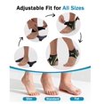 thumbnail image 6 of Sports Ankle Brace Support, Adjustable Compression Ankle Stabilizer Sleeve for Sprain, Injury Recovery, Basketball, Running, Fitness, Men & Women, 6 of 7