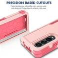 thumbnail image 2 of Galaxy Z Fold 4 Case, Allytech Military Grade Protective Anit-Scratch Shockproof Drop Proof Bumper Defender Back Cover Case for Samsung Galaxy Z Fold 4 5G - Pink, 2 of 5