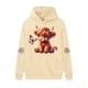 thumbnail image 3 of MHFRRA Sudadera con Capucha Blend, Suave E Informal, con Bolsillo Delantero para Mayor Comodidad Diaria y Estilo Urbano Beige, 3 of 3