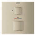 thumbnail image 2 of Grohe Grohtherm 24157EN0 Single Function 2-Handle Thermostatic Valve Trim in Grohe Brushed Nickel, 2 of 3