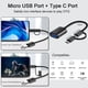 thumbnail image 3 of Adaptador OTG USB C/Micro a USB 2 en 1, USB C a USB Hembra, Cable Adaptador Micro a USB OTG Compatible con iMac Android Google Samsung Galaxy y más, 3 of 5