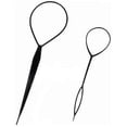 thumbnail image 1 of Juego de 40 accesorios, ayudas para el peinado, diadema, negro, para moño, retorcido, torcido, 1 of 1