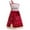 Dress, variant on Princess Costume for Girls Kids Birthday Halloween Dress up With Necklace Shell anklet