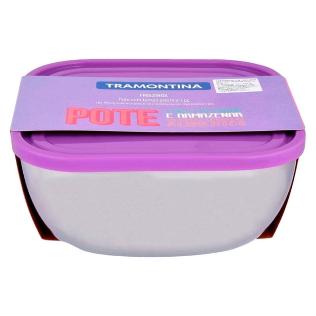 Toper Contenedor 16 Cm Con Tapa Cap 1.5 L 2pzs Tramontina multicolor 1 Tramontina 61221165