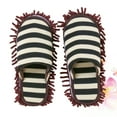 thumbnail image 5 of Myenne 1 Pair Microfiber Slippers Chenille Washable Mop Slippers Shoes Floor Cleaning Mop Floor Cleaning Tool Unisex Slippers for and Men-, 5 of 10