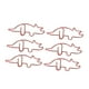 thumbnail image 3 of Clips de papel de dinosaurio, 100 clips de papel con forma de oficina, clips de papel, funcionalidad versátil Jadeshay  A, 3 of 8