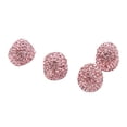 thumbnail image 1 of Bling Valve Stem , 4 Pcs Simple Installation Rhinestone Shiny Wheel Tire Valve Cover  For Motorcycle For Car Silver,Black,Pink,Red, 1 of 8