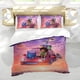 thumbnail image 5 of DreamWorks: Hogar Conjunto de sábanas temático, trío de piezas, cómodo y amigable con la piel, diseño único, regalo de decoración para el hogar para familiares, amigos y fans,135cm *200cm, 5 of 6