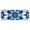 Blue White Tie, variant on Colorful Tie Dye Mandala Pattern Kitchen Rug Mat,Kitchen Runner Rugs Non Skid Washable,Decorative Kitchen Floor Mats for Kitchen,Sink,Laundry,17"X47"