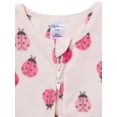 thumbnail image 4 of Gerber Baby and Toddler Neutral Microfleece 2-Way Zipper Blanket Sleeper Pajamas, 2-Pack, Sizes 0/3 Months - 5T, 4 of 9