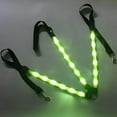 thumbnail image 3 of Baohd Harnais Extérieur Réglable avec Collier en Plaque de Poitrine à LED Haute Visibilité Vert, 3 of 8