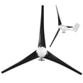 thumbnail image 1 of 1200W Wind Generator Small Wind Generator 3 Blades 1200W Wind Turbines Kit with 3 Phase AC Permanent  Synchronous Electricitygenerator, 1 of 8