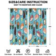 thumbnail image 2 of Sushi (1)_33 Curtains-blackout Curtains Bedroom Decor Living Room Darkening Grommet Window Drapes 2 Panels Set 42"x 84", 2 of 2