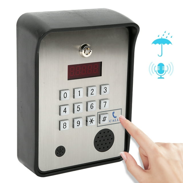 Door Entry System, DC 12V Reliability Access Control System 3G/GSM For Apartment