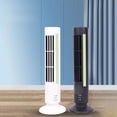 thumbnail image 4 of Mini Tower Fan 13 Inch, Bladeless Oscillating Desk Fan with Remote, 2 Speeds LED Display, Quiet USB Cooling for Bedroom Office Dorm, 4 of 5