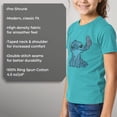 thumbnail image 6 of Lilo & Stitch Watercolor Stitch Graphic Tee for Girls,, 6 of 9