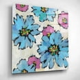 thumbnail image 5 of Epic Art 'Graphic Pink and Blue Floral II' by Silvia Vassileva, Acrylic Glass Wall Art, 12"x12", 5 of 13