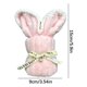 thumbnail image 3 of Toalla para conejo de 50x25cm Toalla de baño de forro polar • Diseño suave, acogedor y adorable de conejito • Envolvente de baño lavable y de secado rápido • Toalla de regalo de Pascua 1 pack, 3 of 5