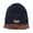 Navy, variant on Binhe Fashion Contrast Colors Knitted Warm Winter Hats For Women Men Warm Fisherman Hat Winter Bucket Hat Warm Hats Cloche Faux Fur Fisherman Cap ﻿