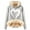 Gray, variant on Women's Fleece Lined Hoodies Cute Heart Print Pullover Sweatshirt Soft Warm Winter Hoodie Orange XXL