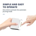 thumbnail image 6 of 2 in 1 Electric Nails Clippers with Dust Storage Polishing and LED Light,Safety Fingernail Trimmer Nails Cutter Kid Adult, 6 of 8