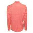 thumbnail image 2 of Greg Norman Golf Men's Utility 1/4 Zip Pullover, Medium Peach Heather, 2 of 2