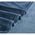 thumbnail image 3 of Warm and Cozy Super Plush Flannel Fleece Sheet Set, Denim Blue, King, 3 of 8