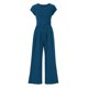 thumbnail image 1 of Mono Enterizo PRETTYGARDEN de Punto Canalé con Mangas Cortas y Pantalón Ancho XXL, 1 of 8