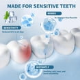thumbnail image 4 of Pasta dental DUOYINTL con 7.5% de hidroxiapatita, menta fresca para dientes sensibles, 4 of 8