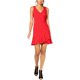 thumbnail image 2 of Trina Turk Womens Spumante Fit & Flare Vestido, Rojo, 8 Trina Turk Entallado y acampanado, 2 of 2