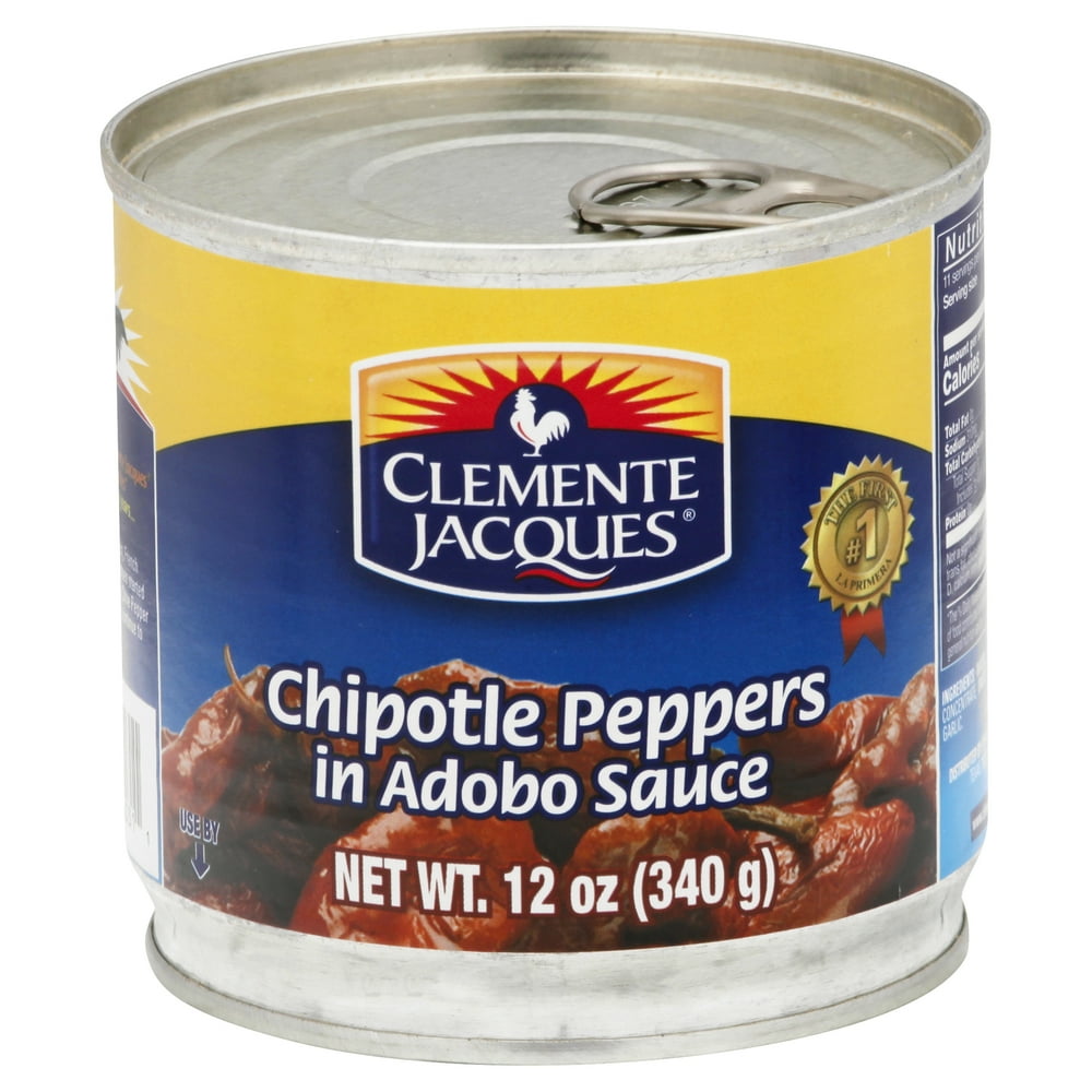 Clemente Jacques Chipotle Peppers in Adobo Sauce, 12oz