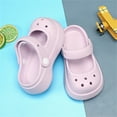 thumbnail image 3 of Girls Garden Clogs Children Lightweight Slippers Comfortable Water Shoes Slip On Beach Sandals, 3 of 8