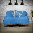 thumbnail image 2 of Chad & Jake Golden State Warriors Woven Blanket, 2 of 2