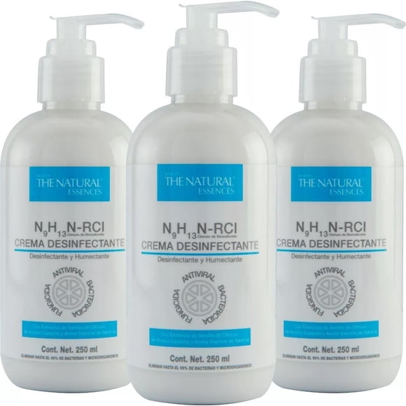 3 Cremas Desinfecta Y Humecta Mejor Que Gel Antibacterial Caricia Aromática Crema Desinfectante