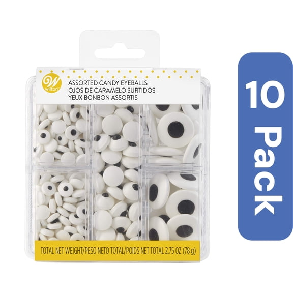 Wilton Baking Decor Eyeball Box 2.75 oz (Pack Of 10)