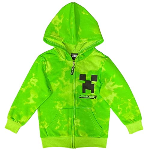 Minecraft zip up hoodie youth hotsell