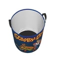 thumbnail image 3 of Scooby Doo Laundry Hamper With Handle Funny Waterproof Foldable Circular Storage Bin Toys Clothes Round Organizer Basket for Bedroom Bathroom Home Kids Medium, 3 of 8