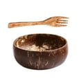 thumbnail image 2 of Coconut Bowl Set Creative Handmade Coconut Shell Bowl for Hotel Party Indoor B, 2 of 8