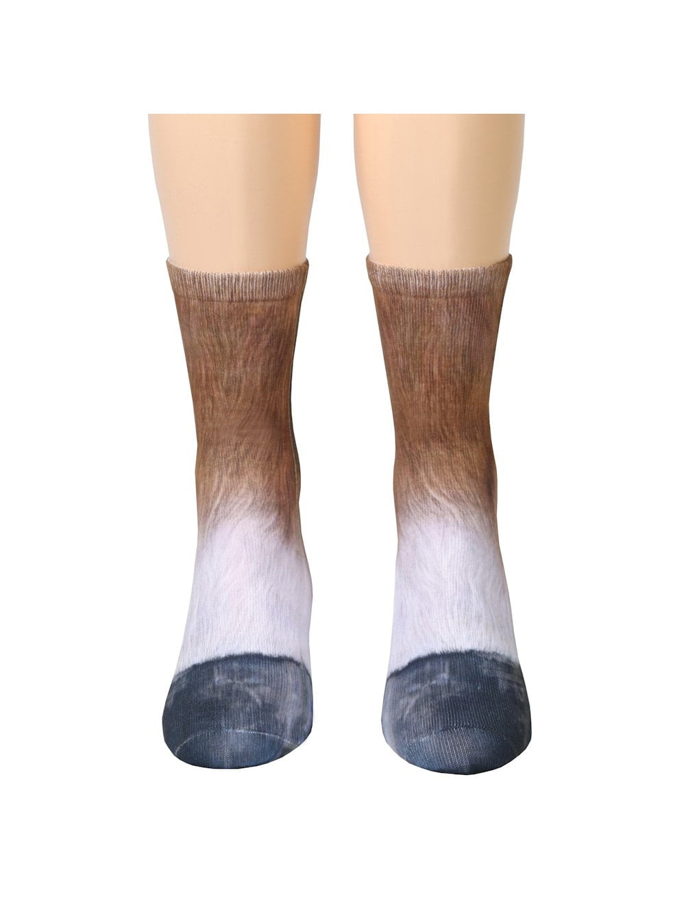 Unisex Adult/Child Sublimated Print Socks Animal Paw Crew Animal Feet Socks Hot 