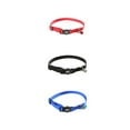 thumbnail image 4 of Methold Collar con patrón craquelado para mascotas, gatos, gatitos, perros pequeños, cachorros, colores brillantes con campana Suministros para perros Azul, 4 of 6